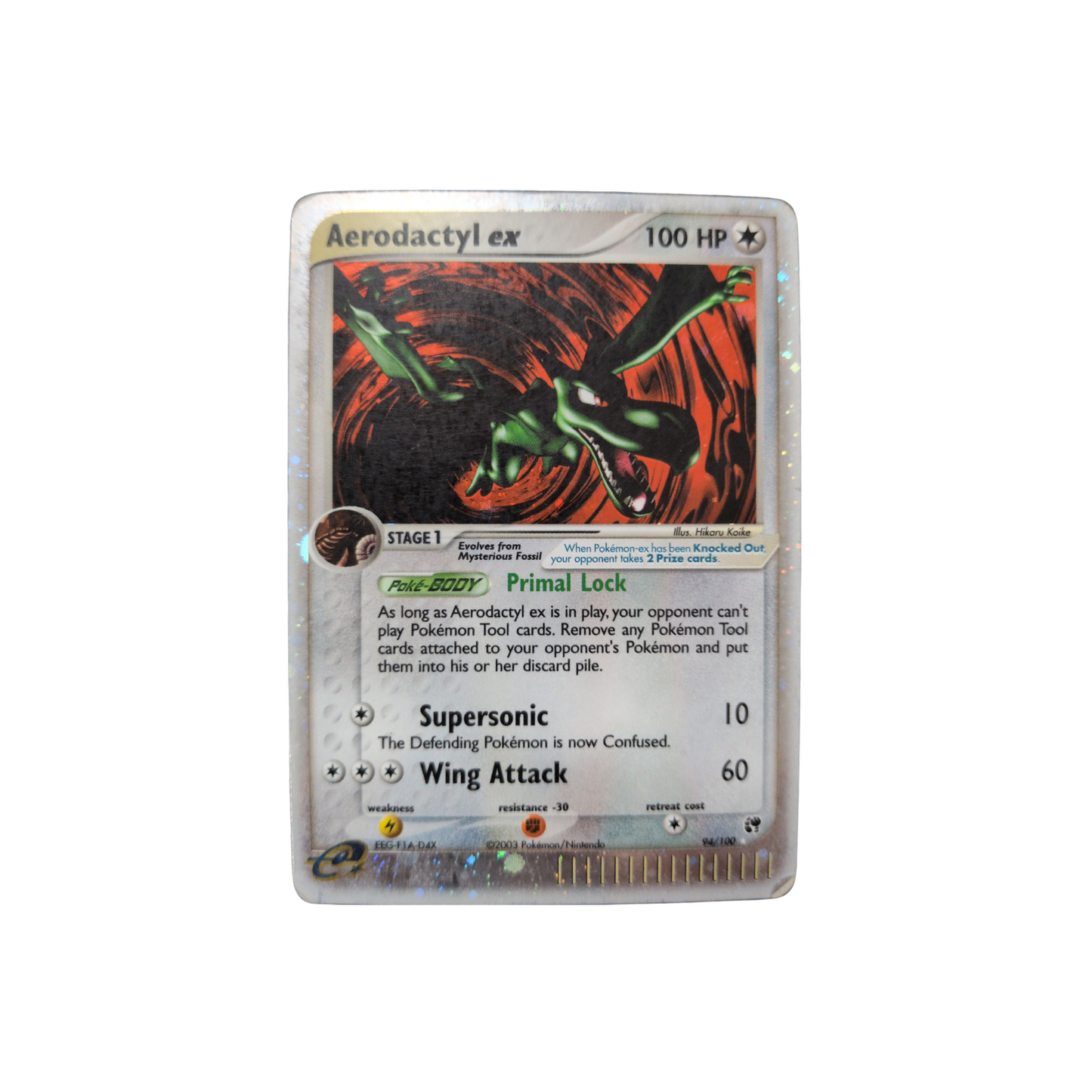 (SS) Aerodactyl EX #94 DMG
