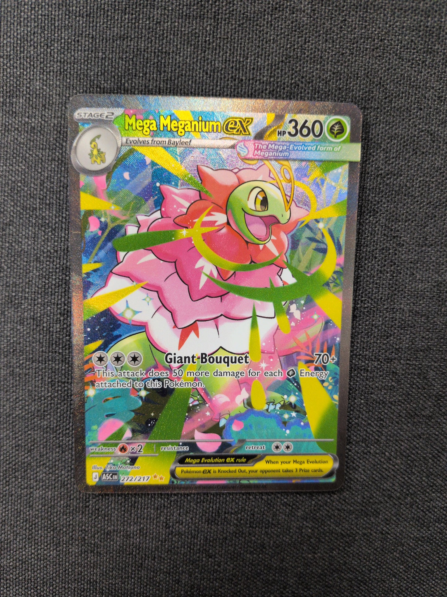 (ASC) Mega Meganium EX #272 NM