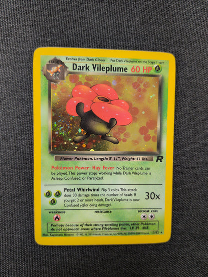 (TR) Dark Vileplume Holo #13 HP