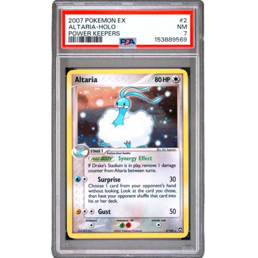 (PK) Altaria Holo #2 PSA 7 Near Mint