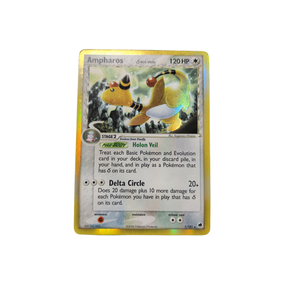 (DF) Ampharos Delta Species Holo #1 LP