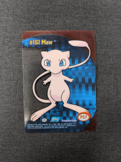 Topps TV Animation Edition #151 Mew PC7 DMG