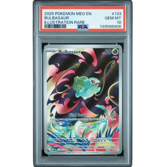 (MEG) Bulbasaur IR #133 PSA 10 Gem Mint