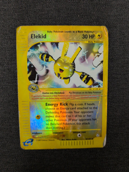 (AQ) Elekid Reverse Holo #9 DMG