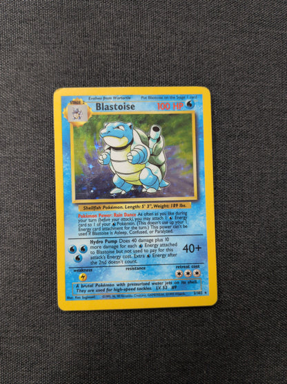 (BS) Blastoise Holo #002 DMG