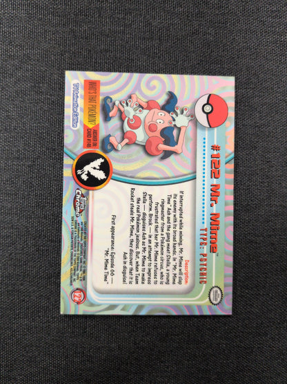 Topps Chrome Mr Mime Holo #122 LP
