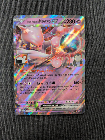 (DRI) Team Rocket's Mewtwo EX Prize Pack #81 NM