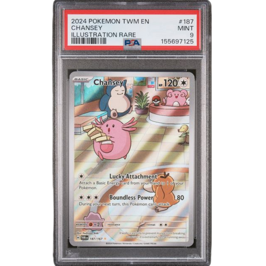 (TWM) Chansey #187 PSA 9 Mint
