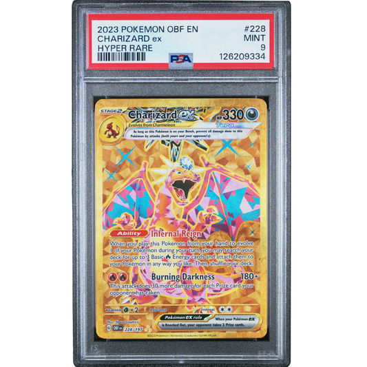 (OBF) Charizard EX #228 PSA 9 Mint