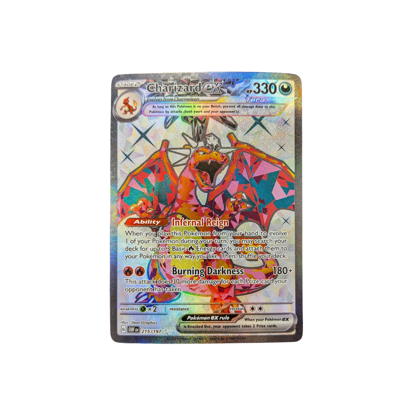 (OBF) Charizard EX #215 NM
