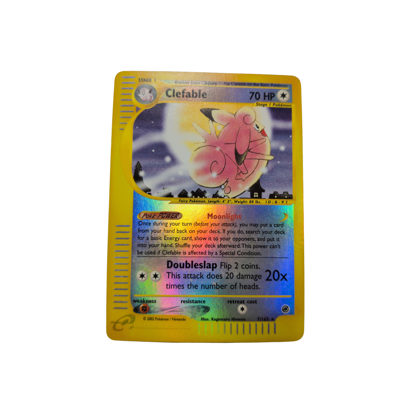 (EX) Clefable Reverse Holofoil #7 HP