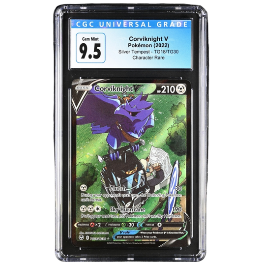 (SWSH12) Corviknight V #TG18 CGC 9.5 Gem Mint