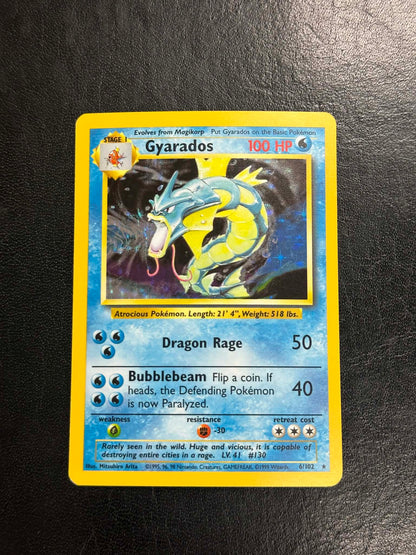 Gyarados Holo Base Set #6 - LP