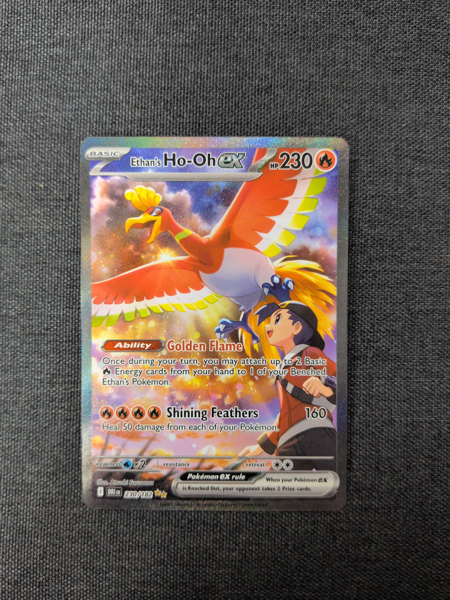 (DRI) Ethan's Ho-Oh EX #230 NM