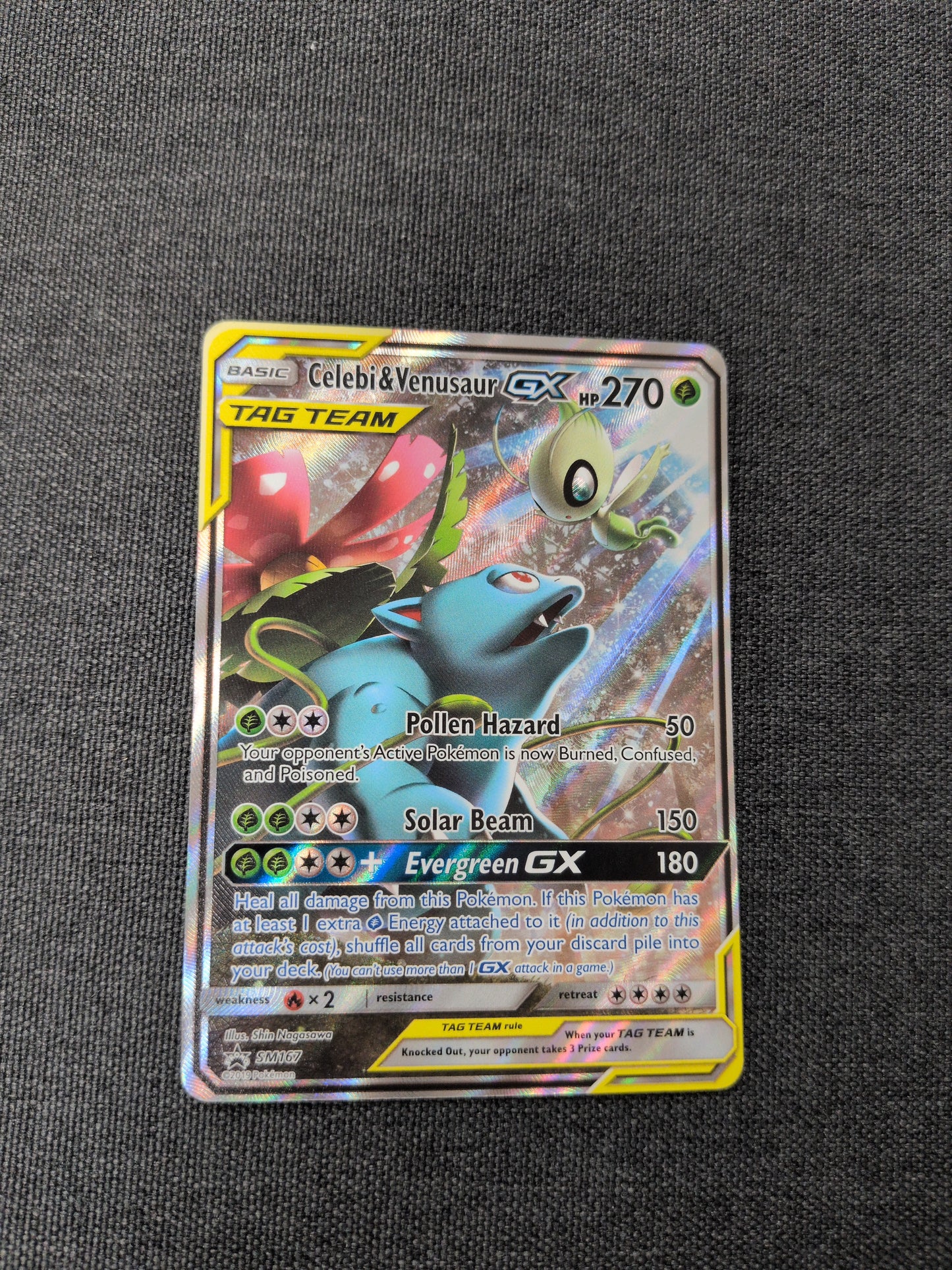 (Promo) Celebi & Venusaur GX #SM167 HP