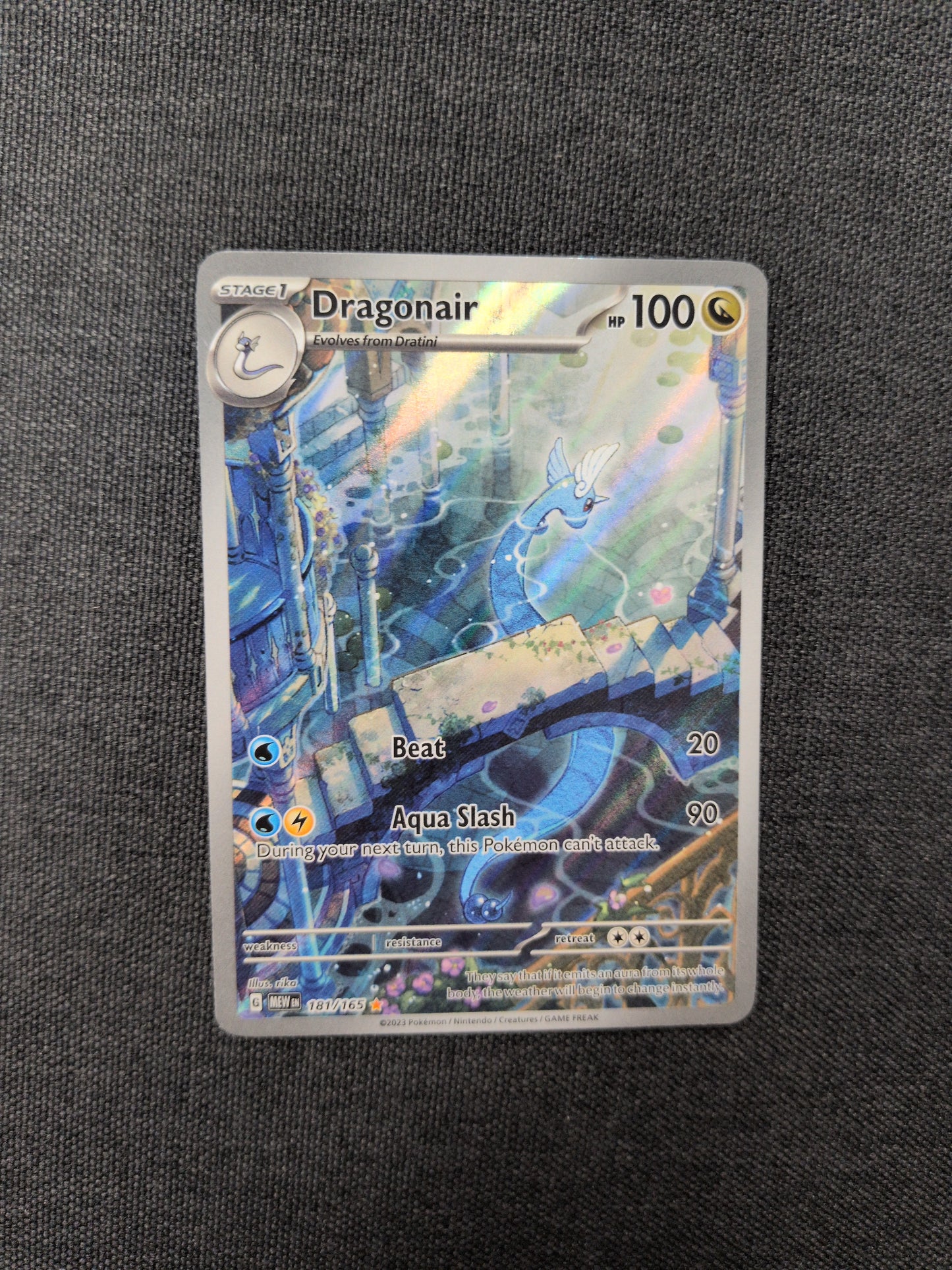 (MEW) Dragonair #181 NM