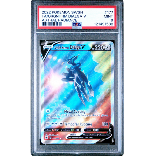 (AR) Origin Forme Dialga V #177 PSA 9 Mint