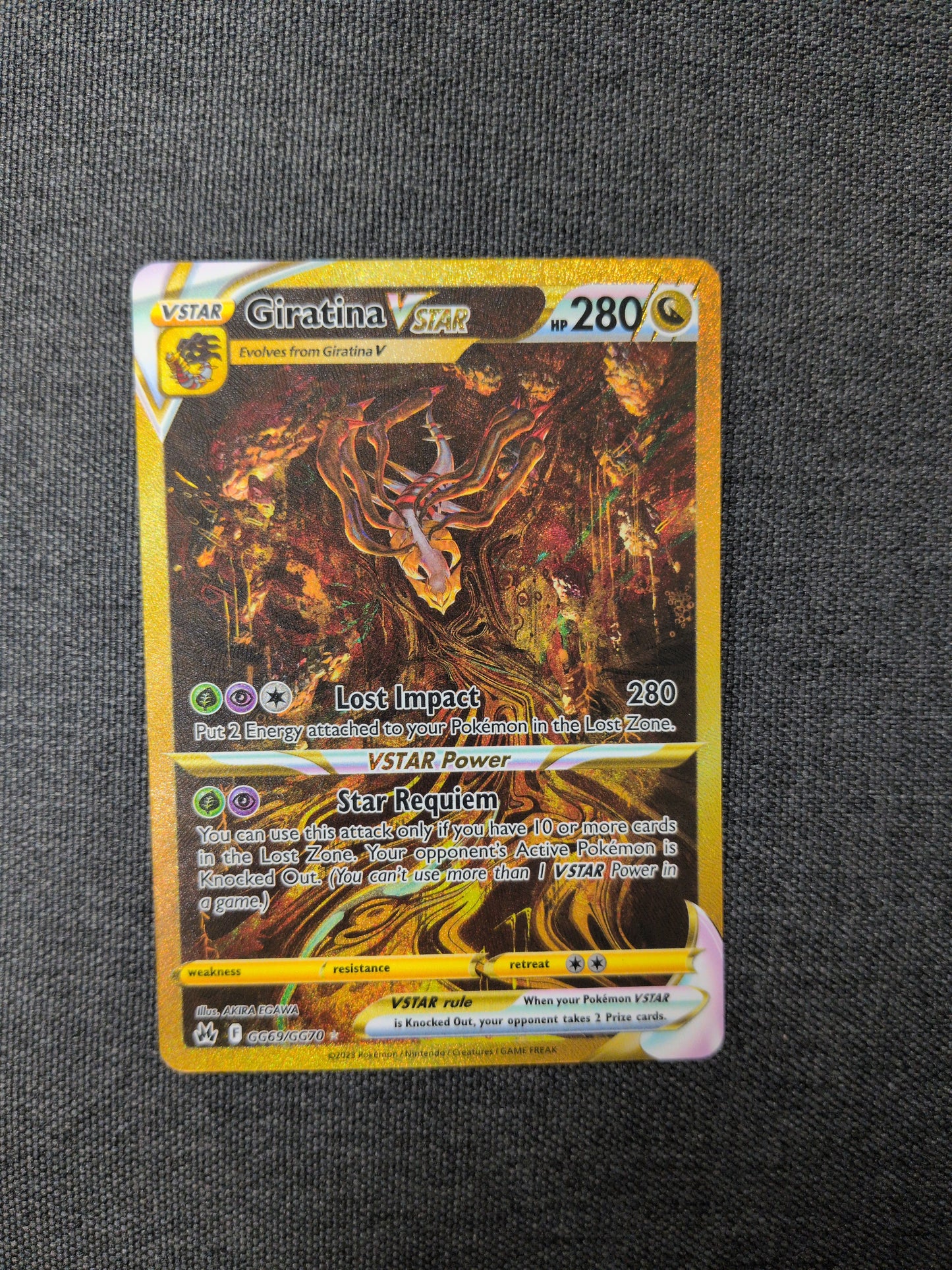 (CRZ) Giratina VSTAR #GG69 NM