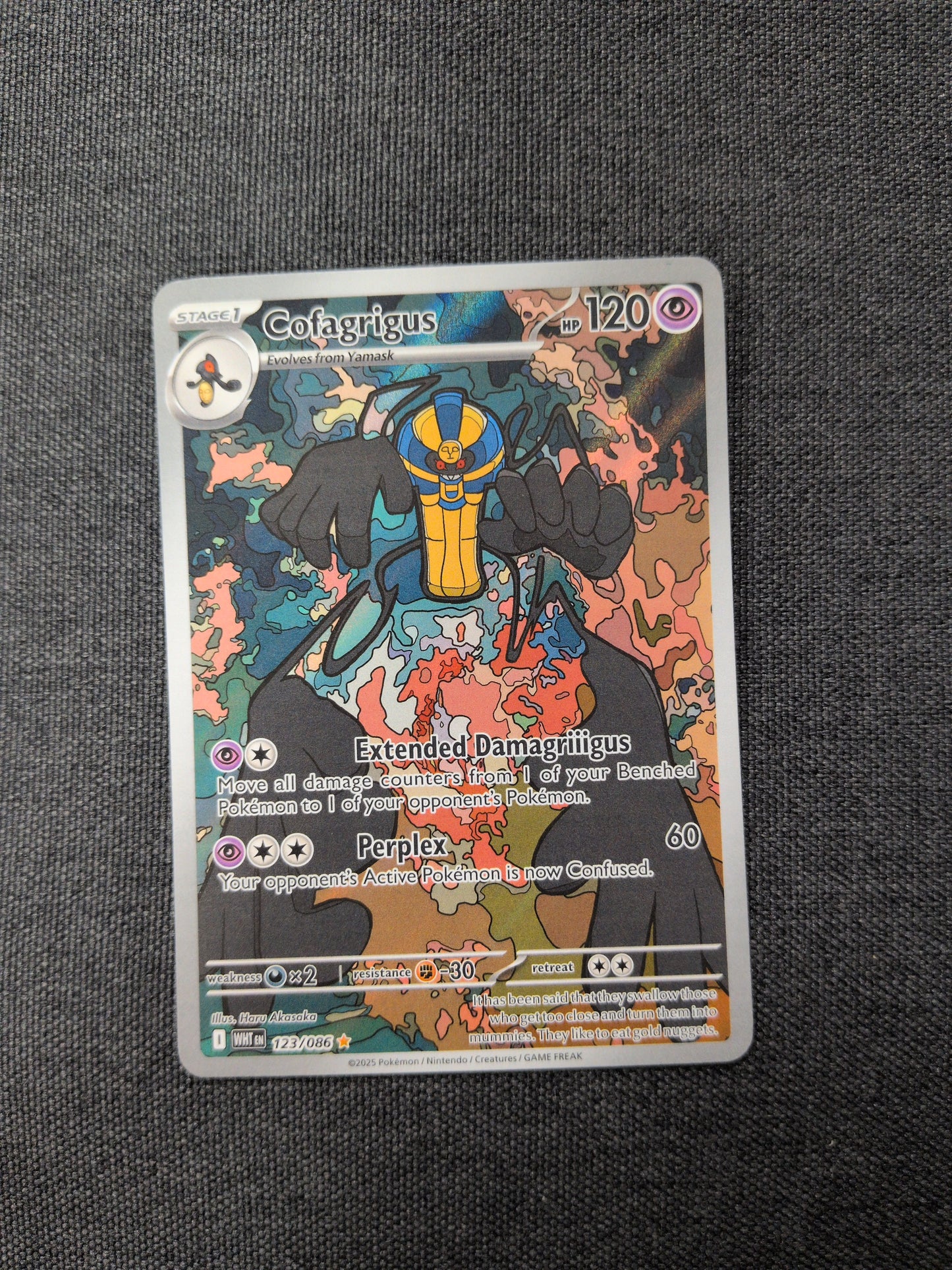 (WHT) Cofagrigus #123 NM