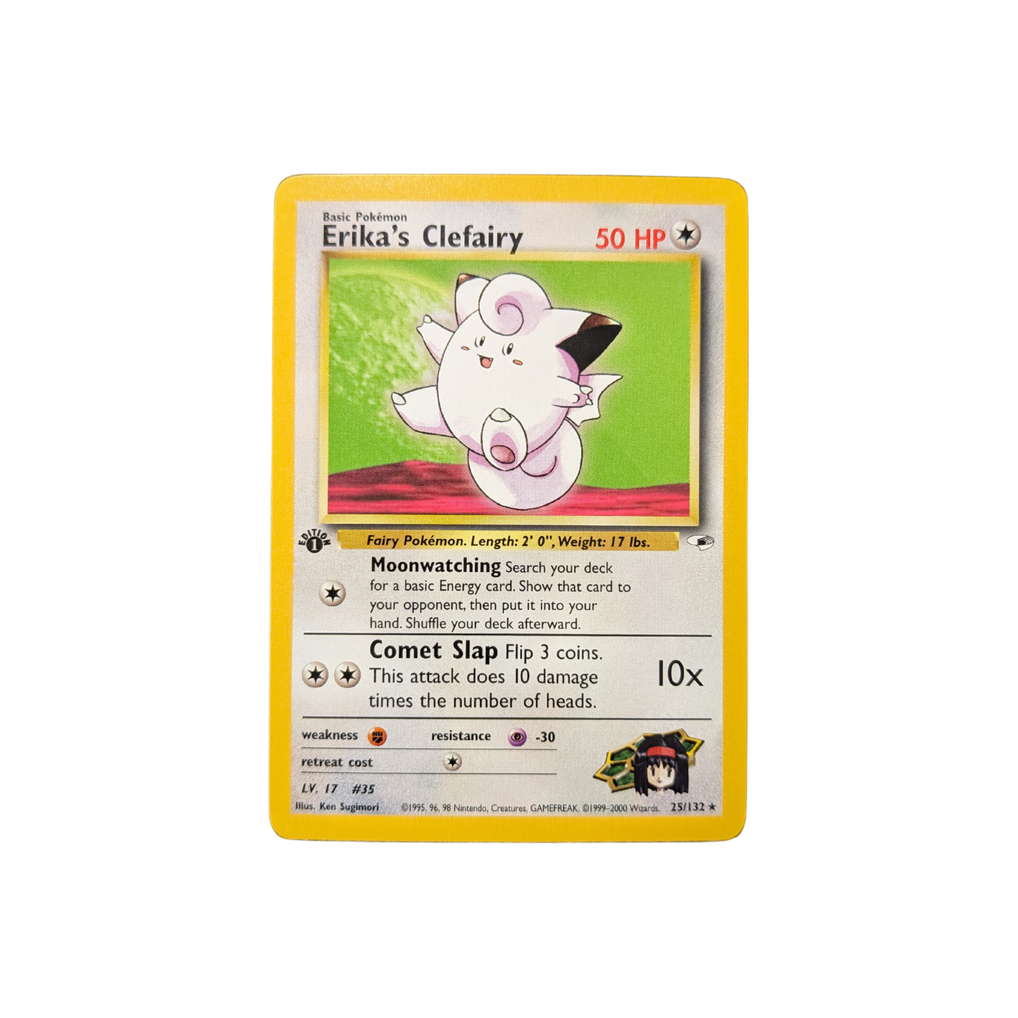 (G1) Erika's Clefairy 1st Edition #025/132 NM