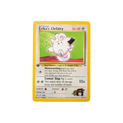 (G1) Erika's Clefairy 1st Edition #025/132 NM