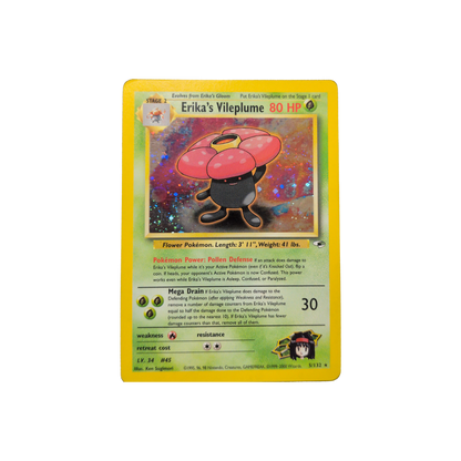 (G1) Erika's Vileplume Holofoil #005 LP