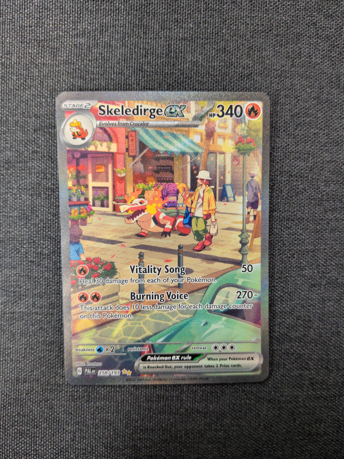 (PAL) Skeledirge EX #258 NM