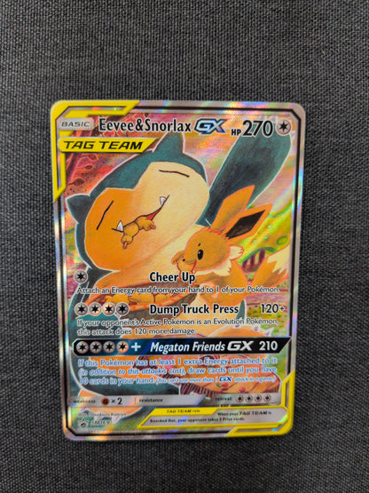 (Promo) Eevee & Snorlax GX #SM169 NM