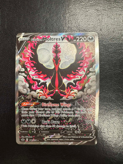 Galarian Moltres V Alt Art #177 - NM
