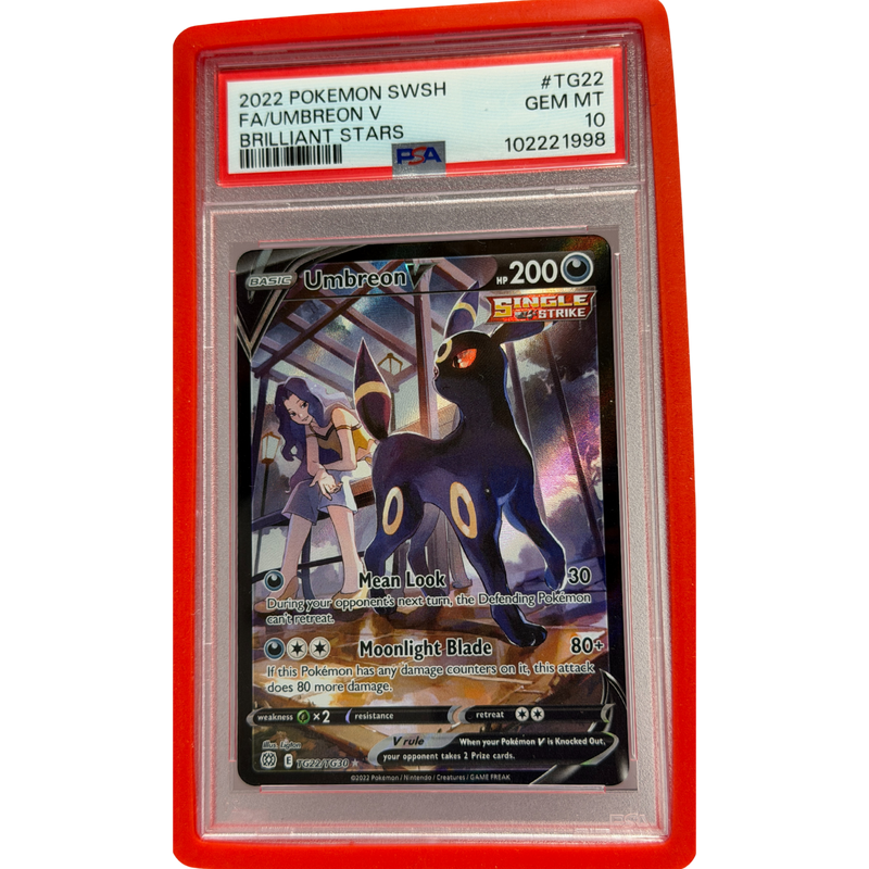 Umbreon V TG22 PSA 10