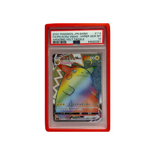 Japanese Pikachu Vmax #114 PSA 10