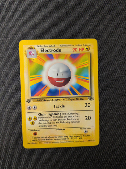 (JNG) Electrode 1st Edition Base Art Misprint #18 MP