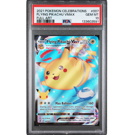 Flying Pikachu VMAX #007 PSA 10 Gem Mint