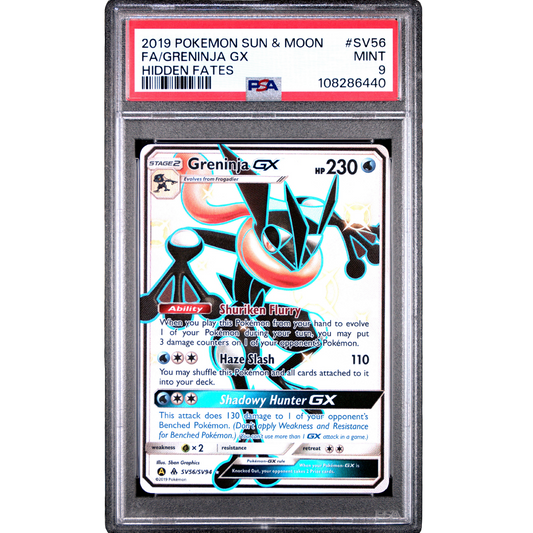 (HF) Greninja GX #SV56 PSA 9 Mint
