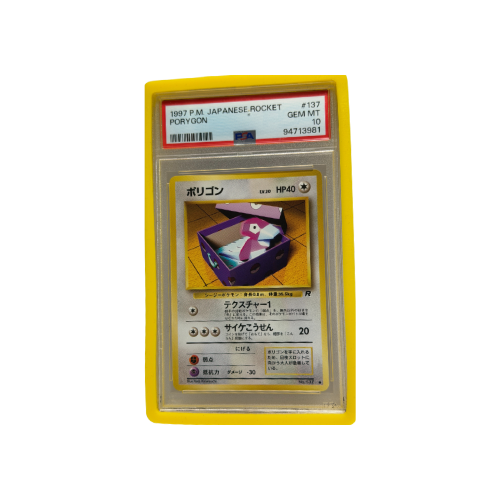 japanese porygon #137 psa 10