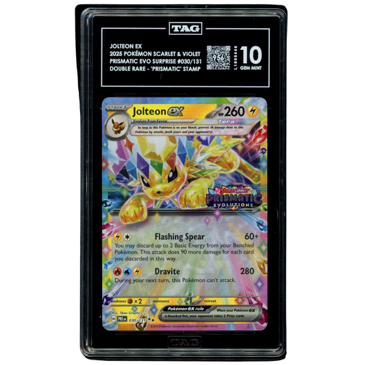 (PRE) Jolteon EX Stamped #030 TAG 10 Gem Mint