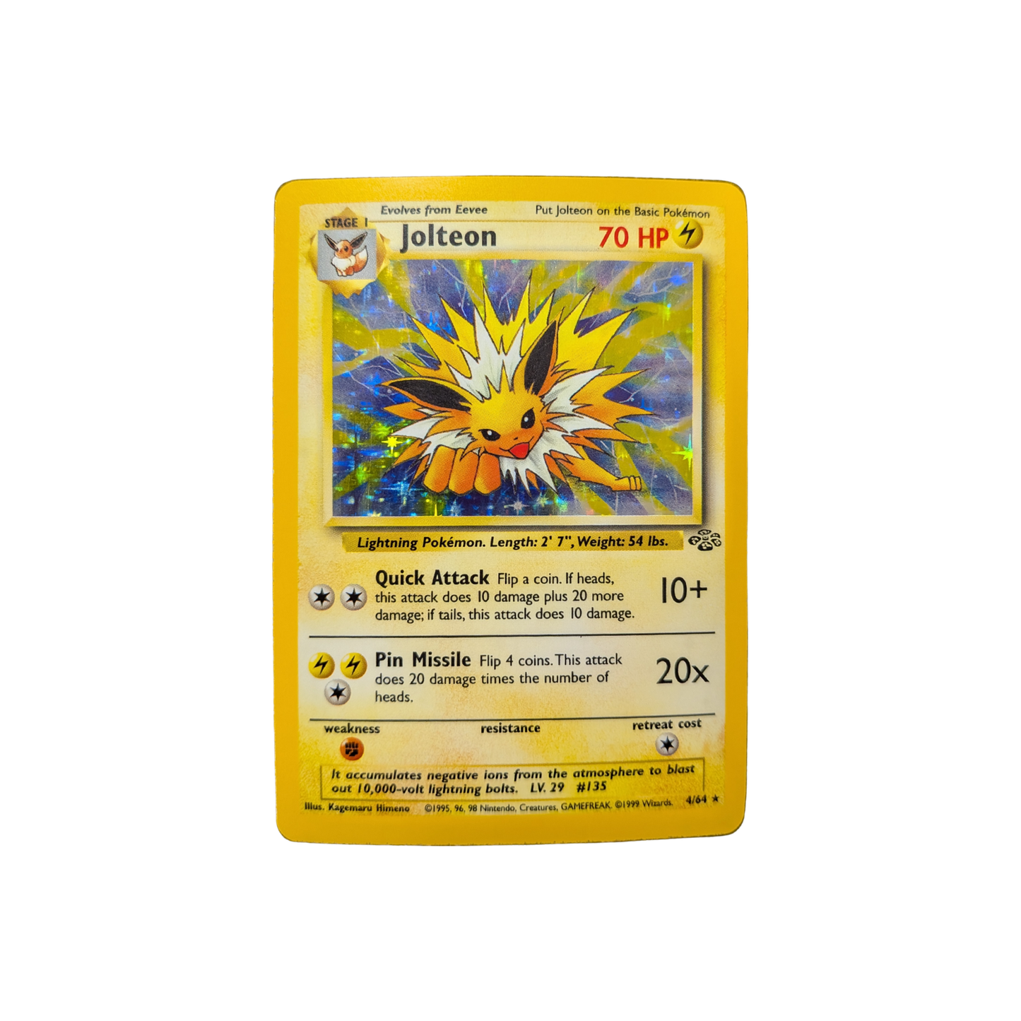 (JNG) Jolteon Holofoil #004 LP