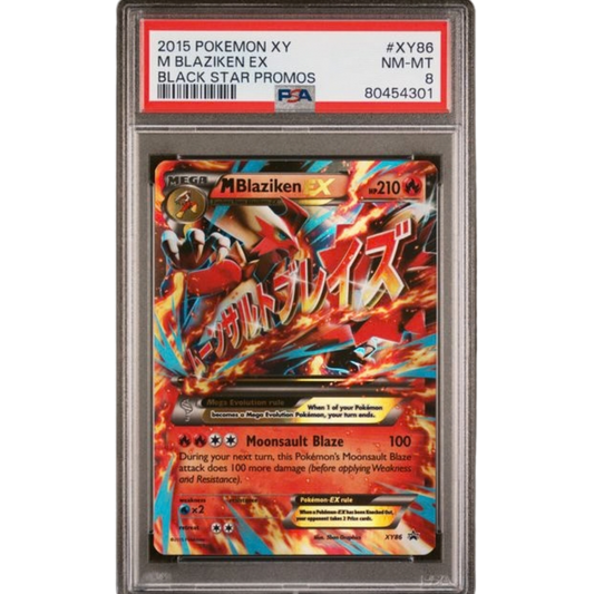 (Promo) M Blaziken EX #XY86 PSA 8