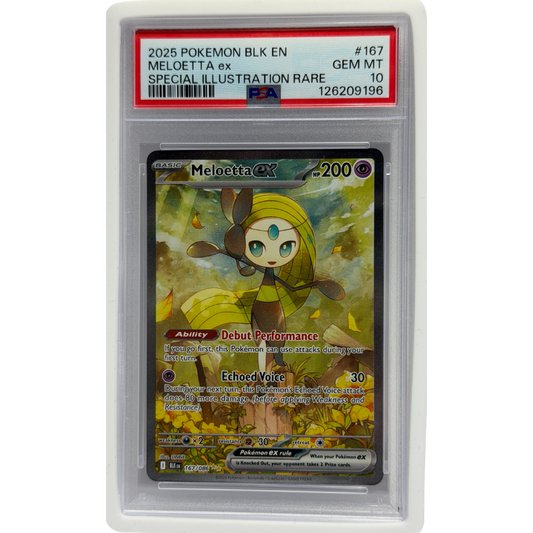Meloetta ex SIR #167 PSA 10