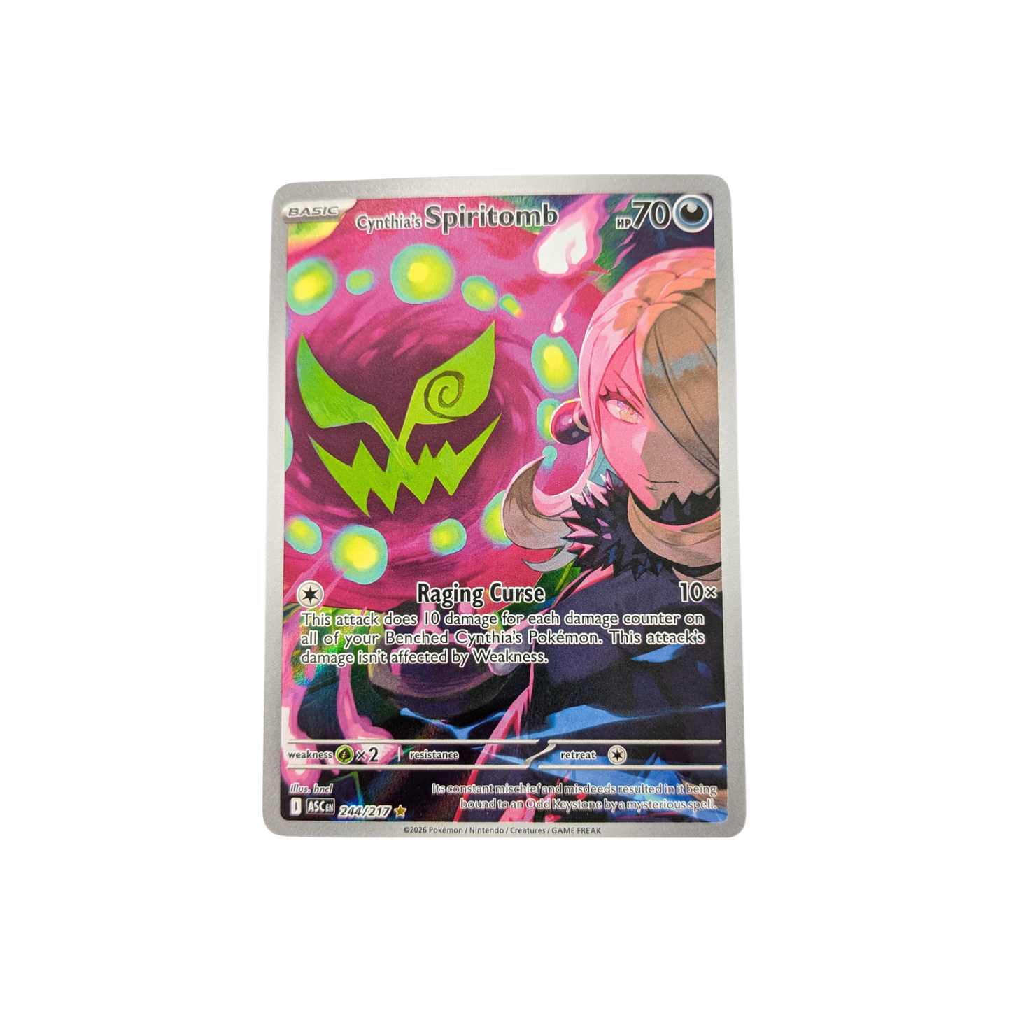 (ASC) Cynthia's Spiritomb IR #244 NM