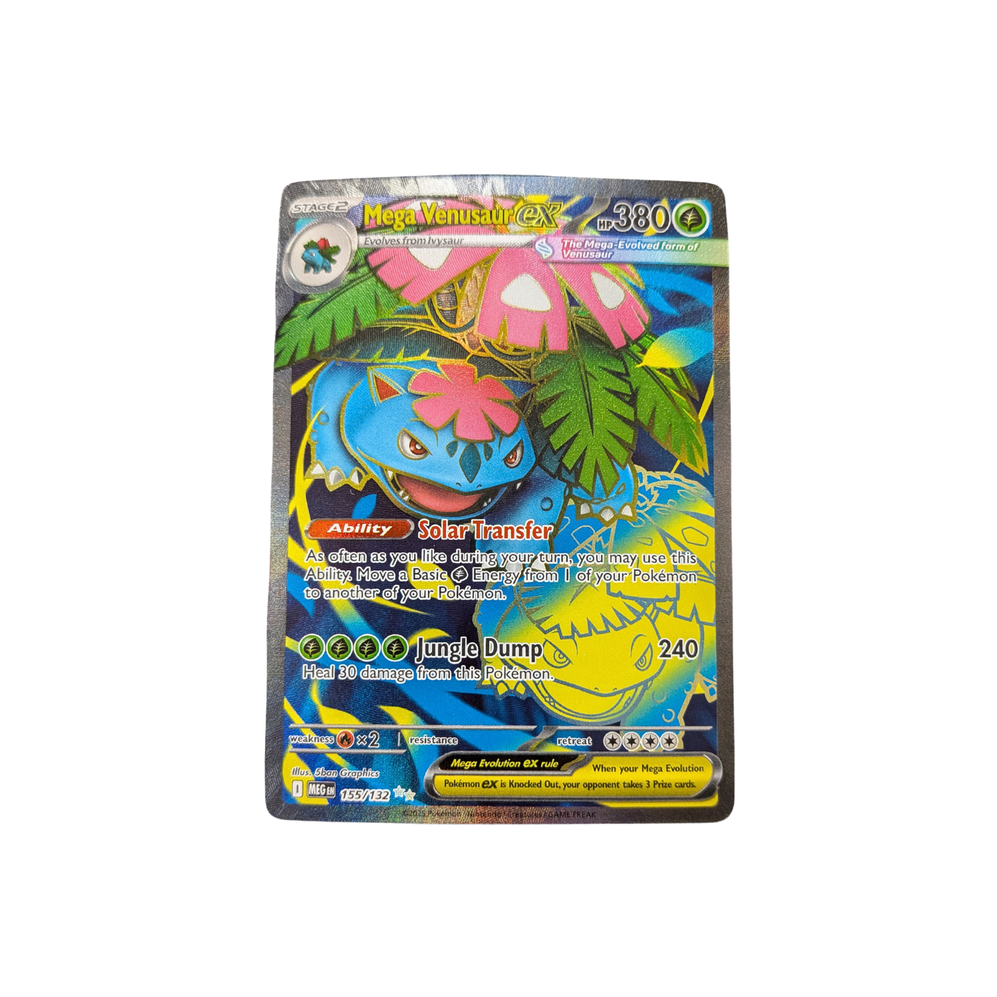 (MEG) Mega Venusaur EX #155 NM