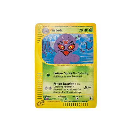 (EX) Arbok Holofoil #003 LP