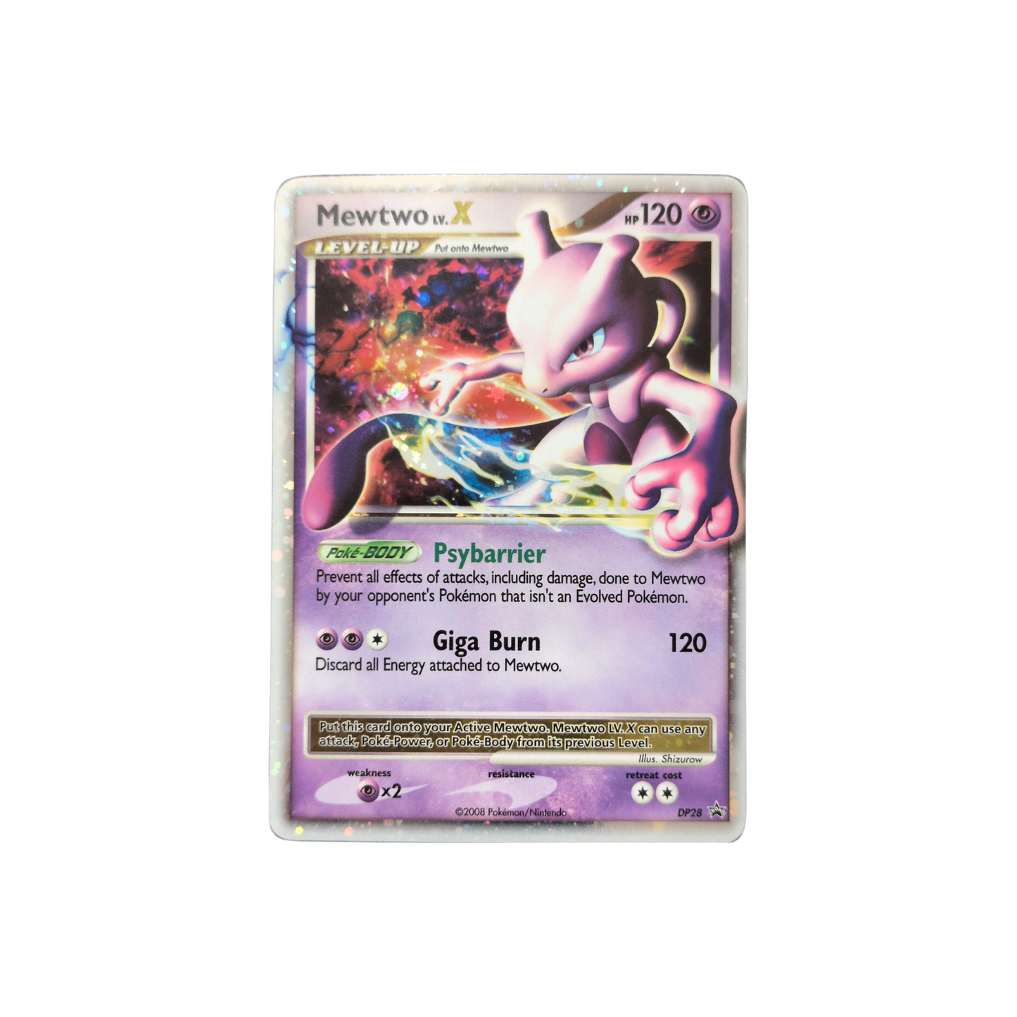(DPP) Mewtwo LV.X Promo #DP28 HP