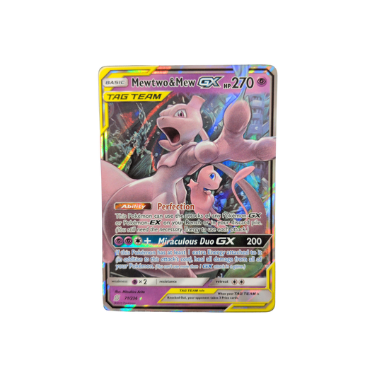 (UM) Mewtwo & Mew GX #71 NM