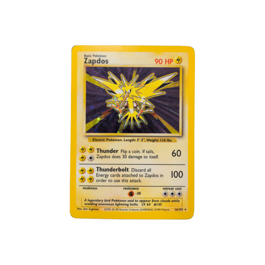 (BS) Zapdos Holofoil #016 MP