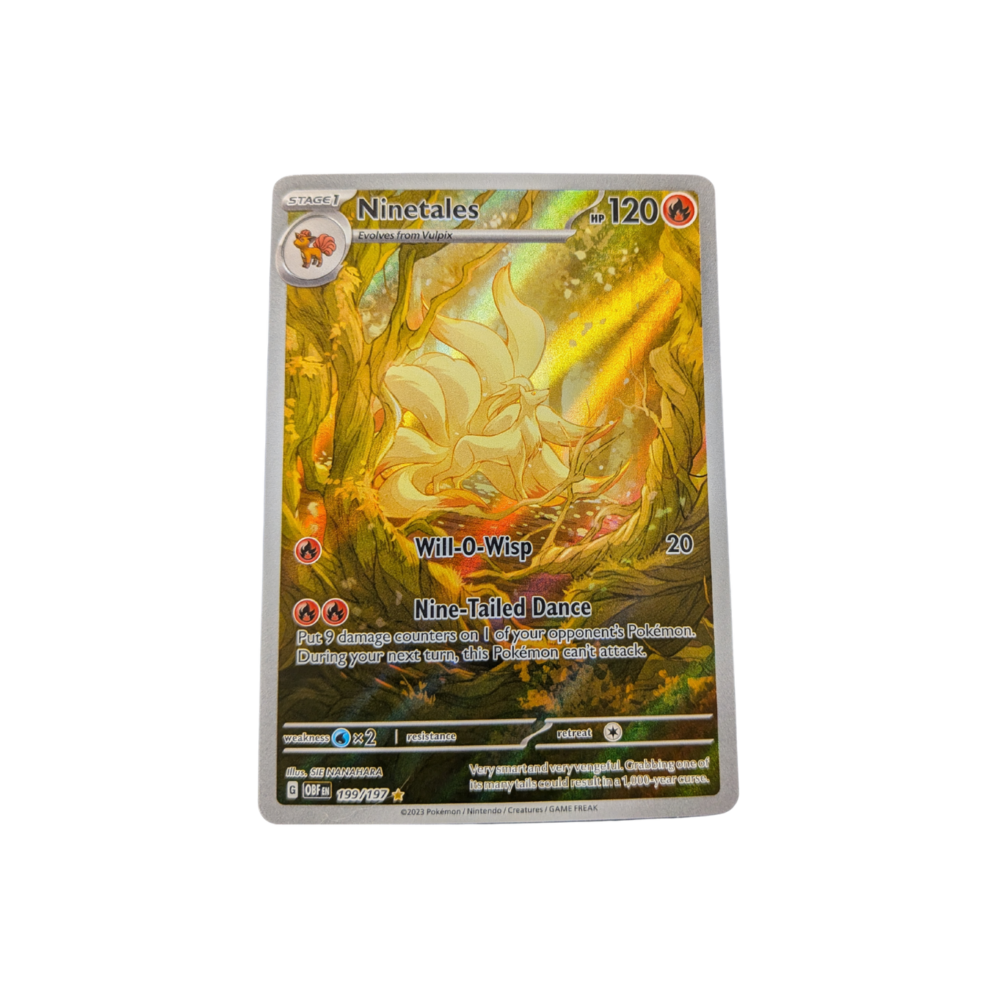 (OBF) Ninetales #199 LP