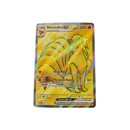 (MEW) Ninetales EX #186 NM