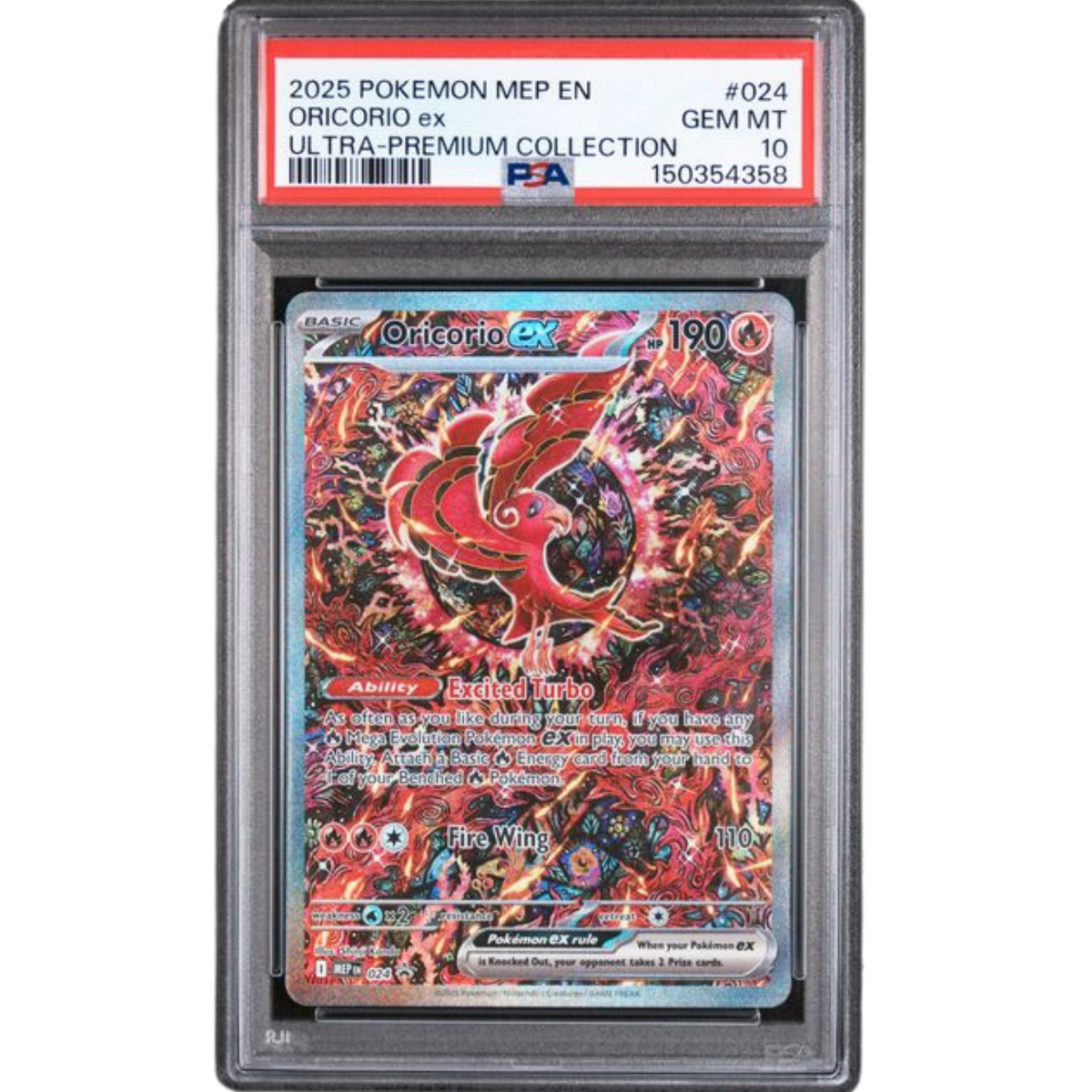 (MEP) Oricorio EX #024 PSA 10 Gem Mint