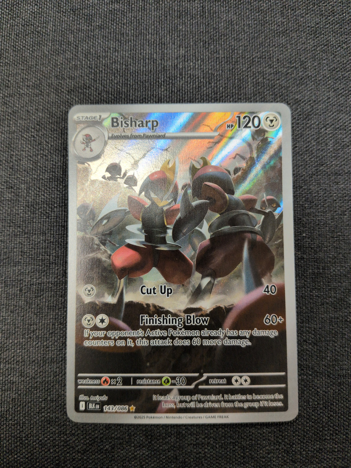 (BLK) Bisharp #143 NM