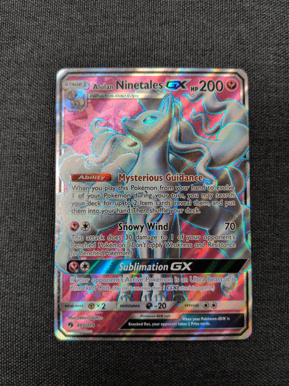 (SM8) Alolan Ninetales GX #205 LP